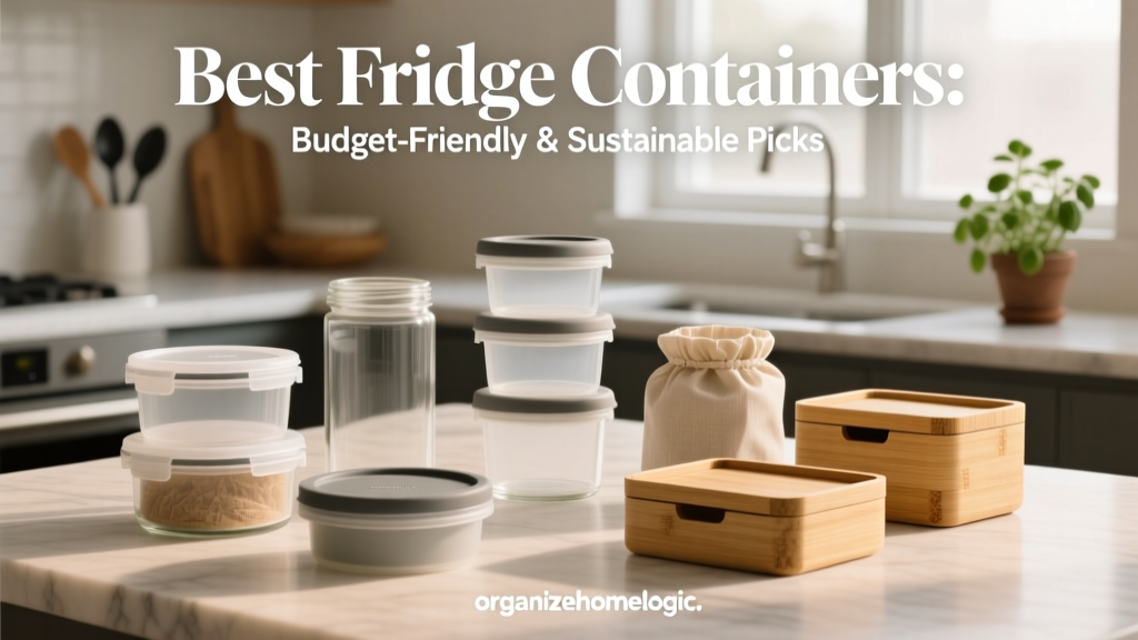 Best Fridge Containers: Budget-Friendly & Sustainable Picks