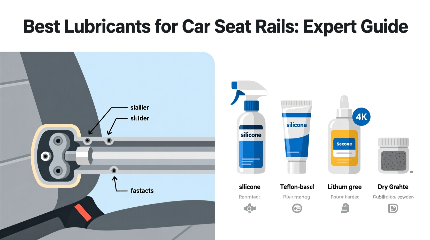 What to Use to Lubricate Car Seat Rails: Top Effective Solutions
