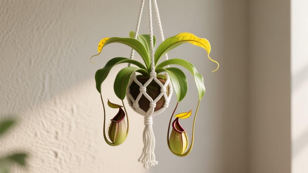 Propagate Hanging Pitcher Plant: Fix Yellow Leaves First