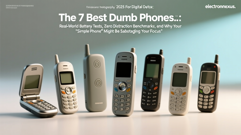 The 7 Best Dumb Phones 2025 For Digital Detox: Real-World Battery Tests, Zero Distraction Benchmarks, and Why Your 'Simple Phone' Might Be Sabotaging Your Focus