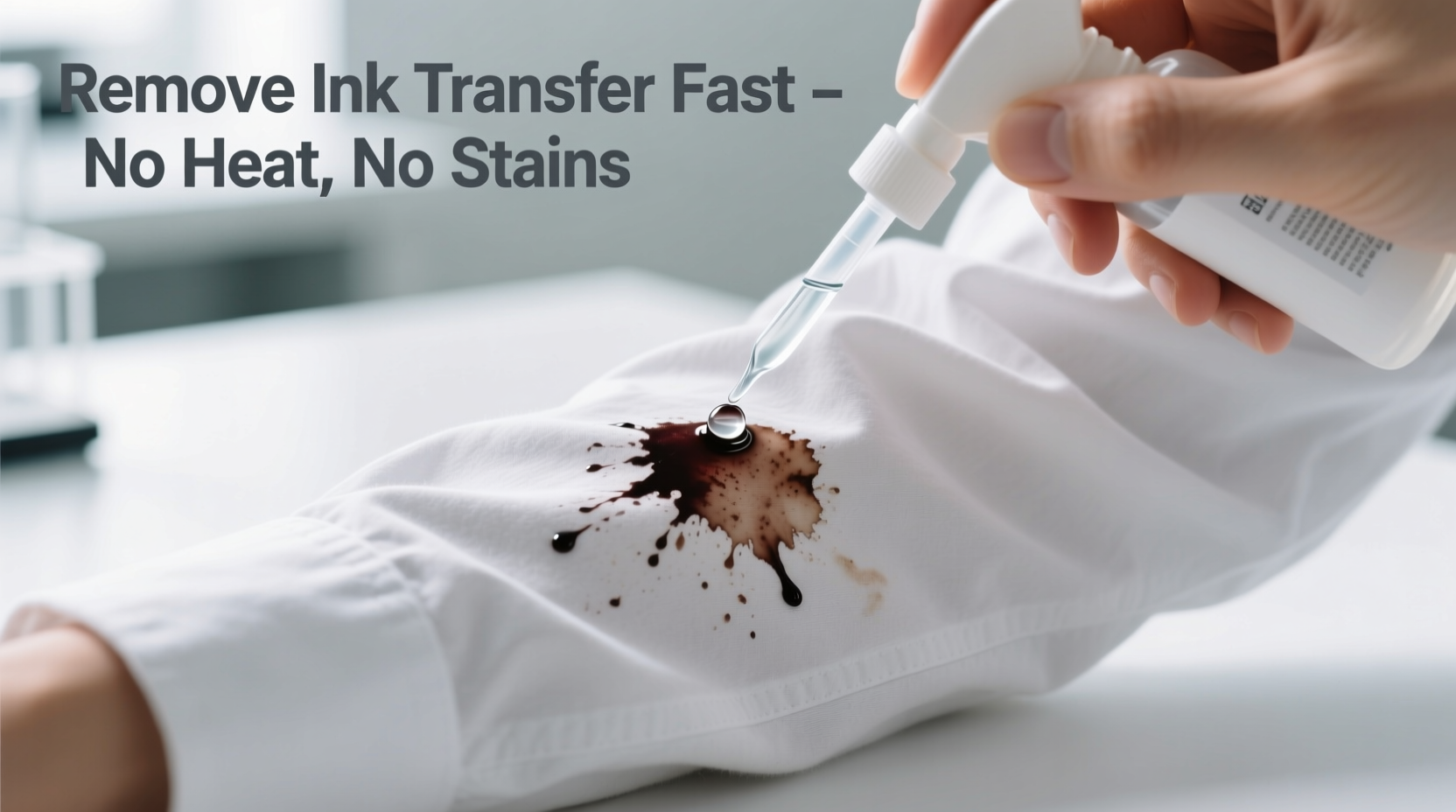 how to remove receipt ink transfer