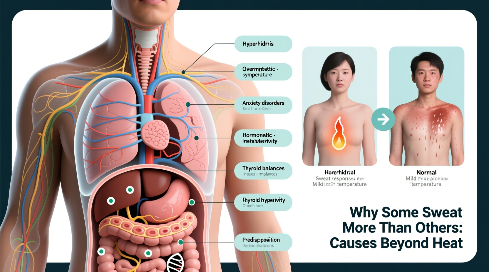 Sweating Facts Why Do Some People Sweat More Than Others Causes Beyond Heat