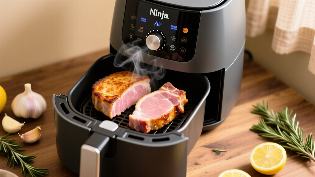 Perfect Boneless Pork Chops in a Ninja Air Fryer