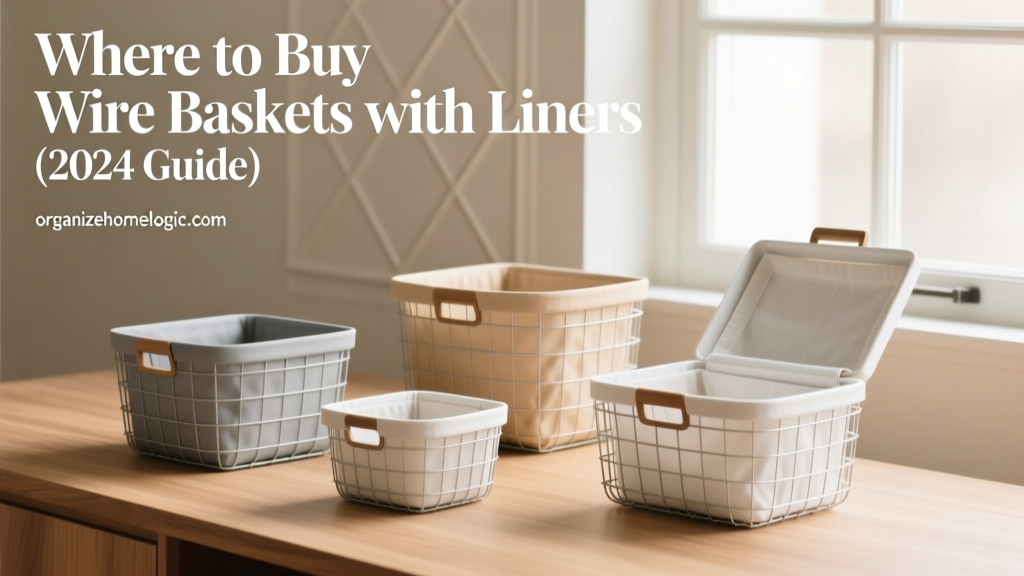 Where to Buy Wire Baskets with Liners (2024 Guide)