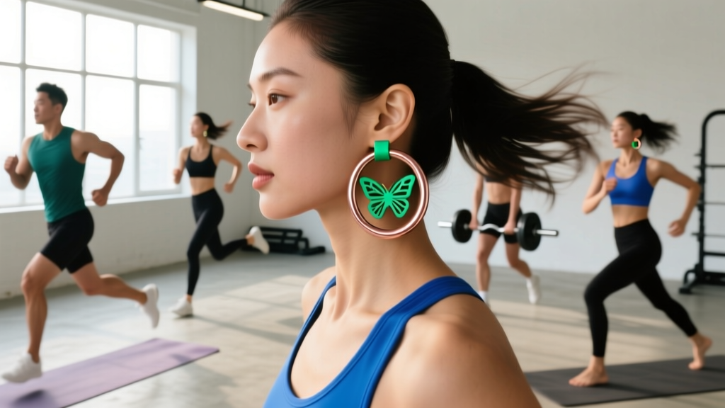 Can You Wear Hoop Earrings While Exercising? Yes—Here’s How