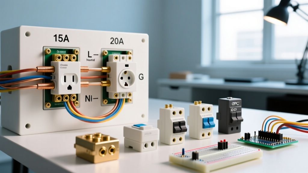 Standard 15A and 20A Outlet Electrical Wiring: Complete Installation Guide