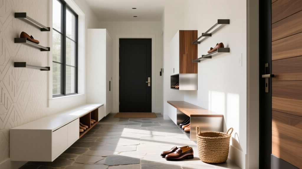 Entryway Foyer Designs With Shoe Racks (2024 Guide)