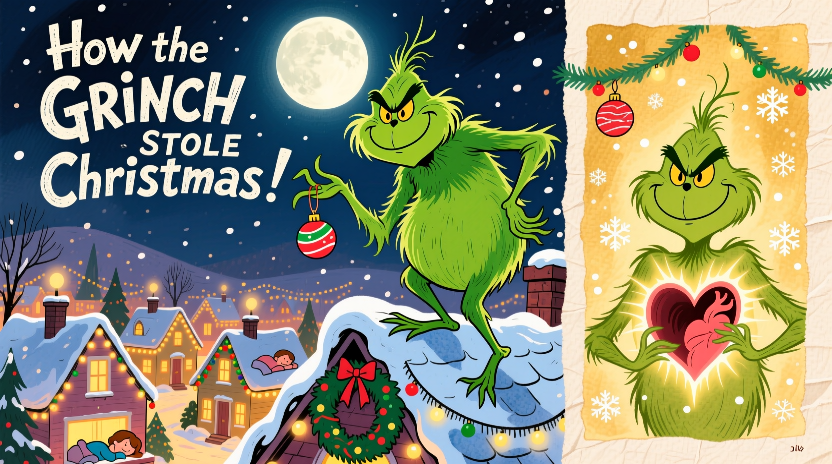 how the grinch stole christmas pictures