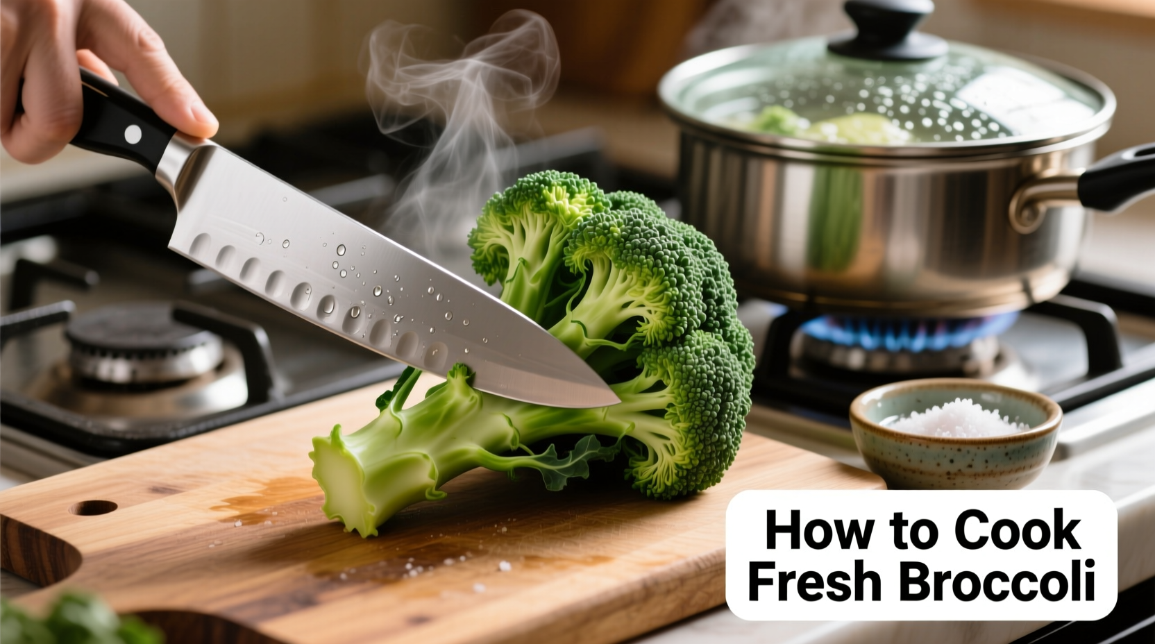 how do you cook fresh broccoli