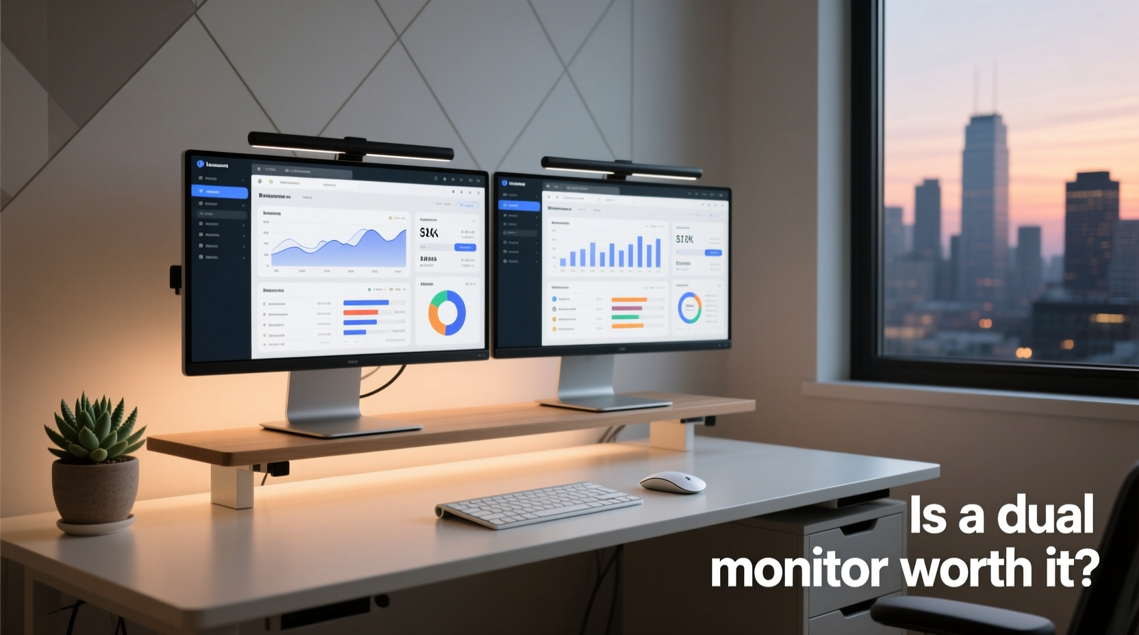 is a dual monitor setup worth it for non designers or just overkill