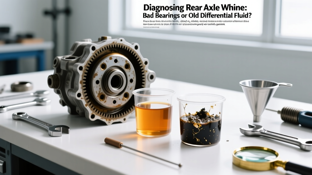 Diagnosing Rear Axle Whine: Bad Bearings or Old Differential Fluid?