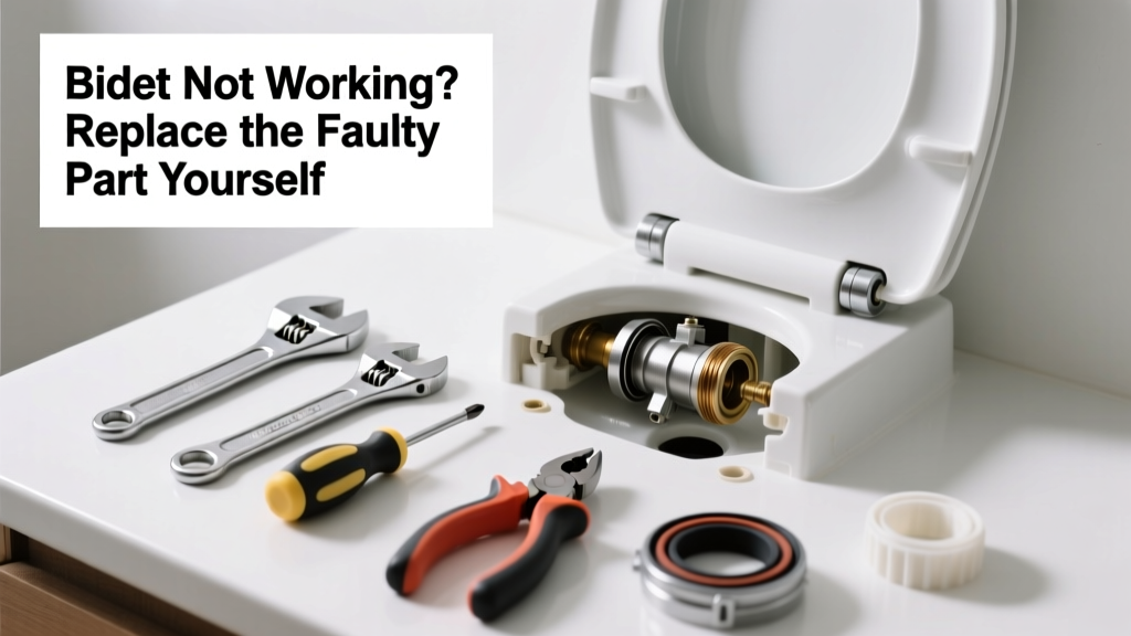 Bidet Not Working? Replace the Faulty Part Yourself