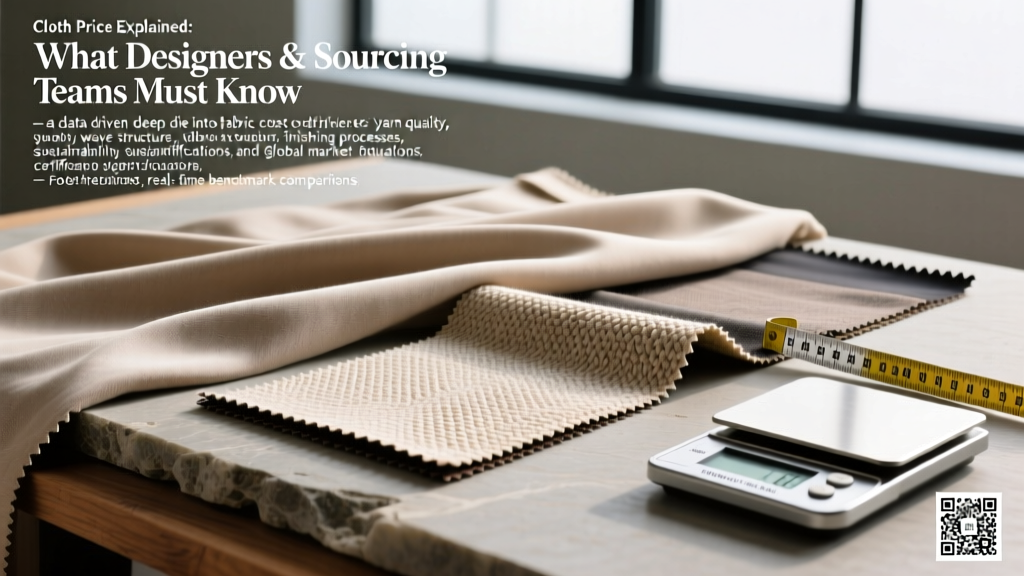 Cloth Price Explained: What Designers & Sourcing Teams Must Know