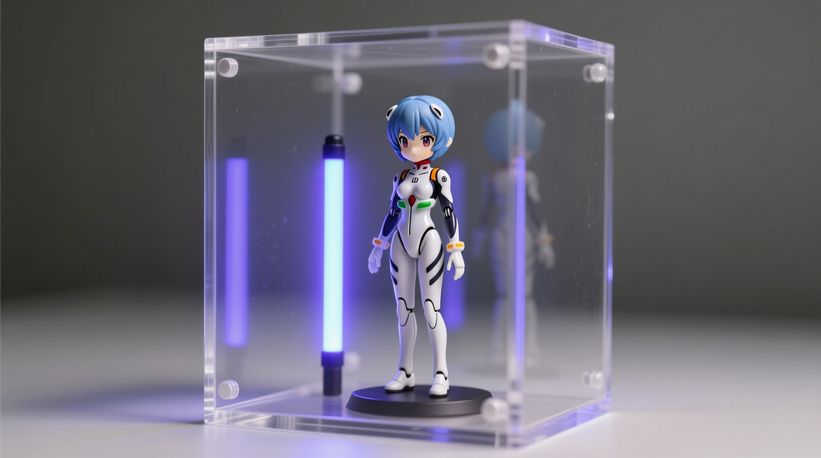 uv led wand cleaning for anime figures