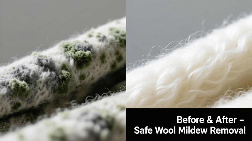 How to Remove Mildew from Wool Safely and Effectively