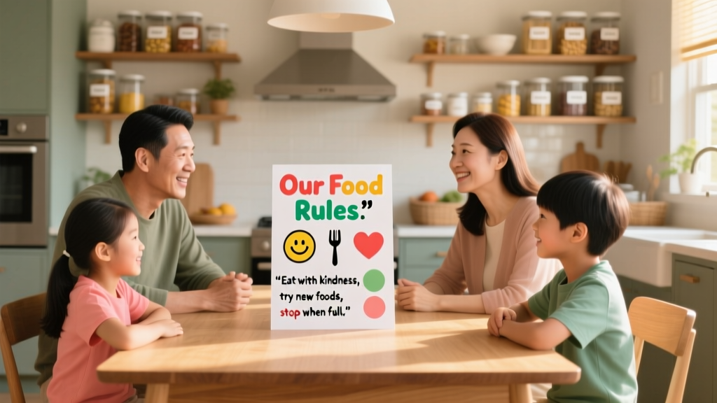How To Set Rules Around Food Without Scarring Your Child — A Practical, Evidence-Based Guide for Parents