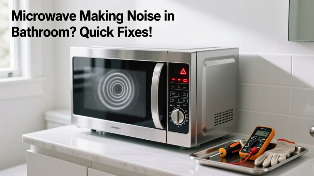 Microwave Making Noise in Bathroom: Quick Fixes