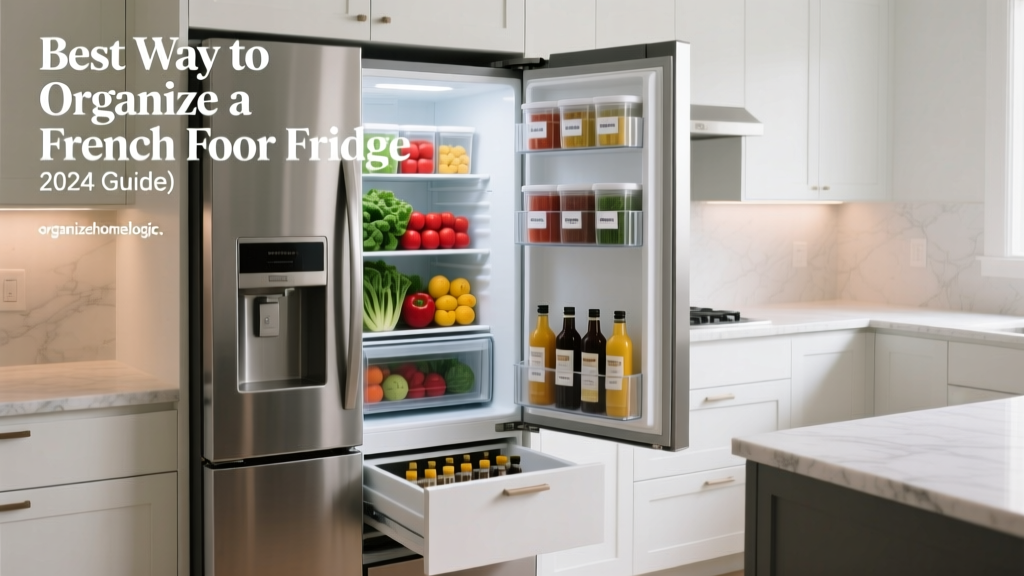 Best Way to Organize a French Door Fridge (2024 Guide)