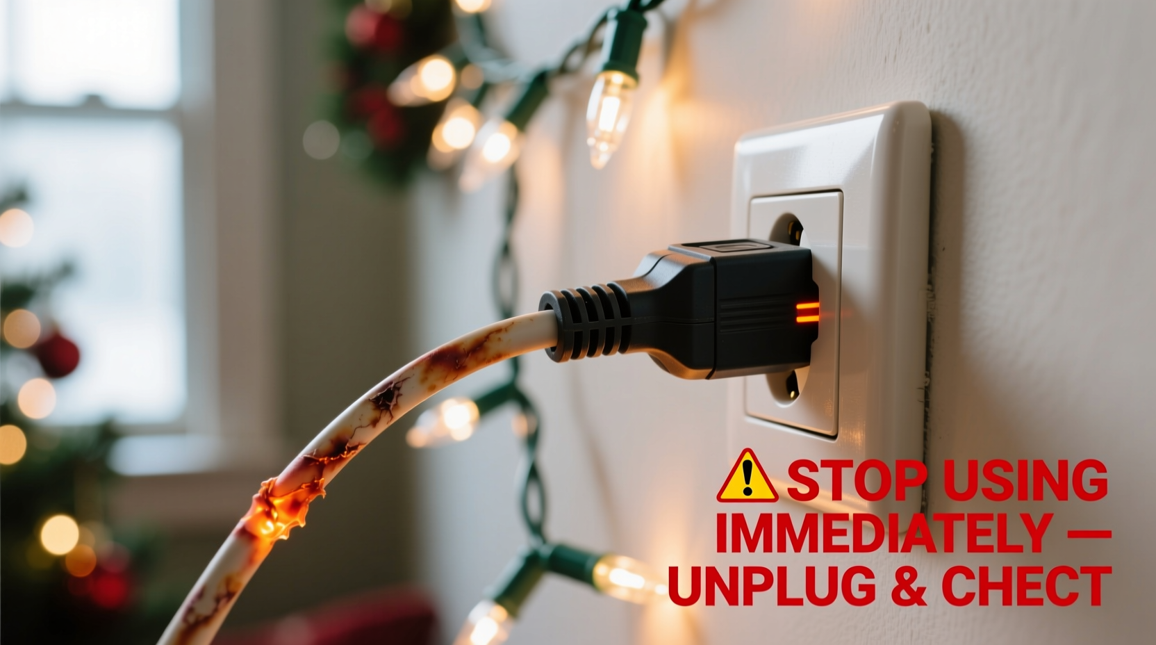 why does my extension cord heat up with christmas lights immediate actions