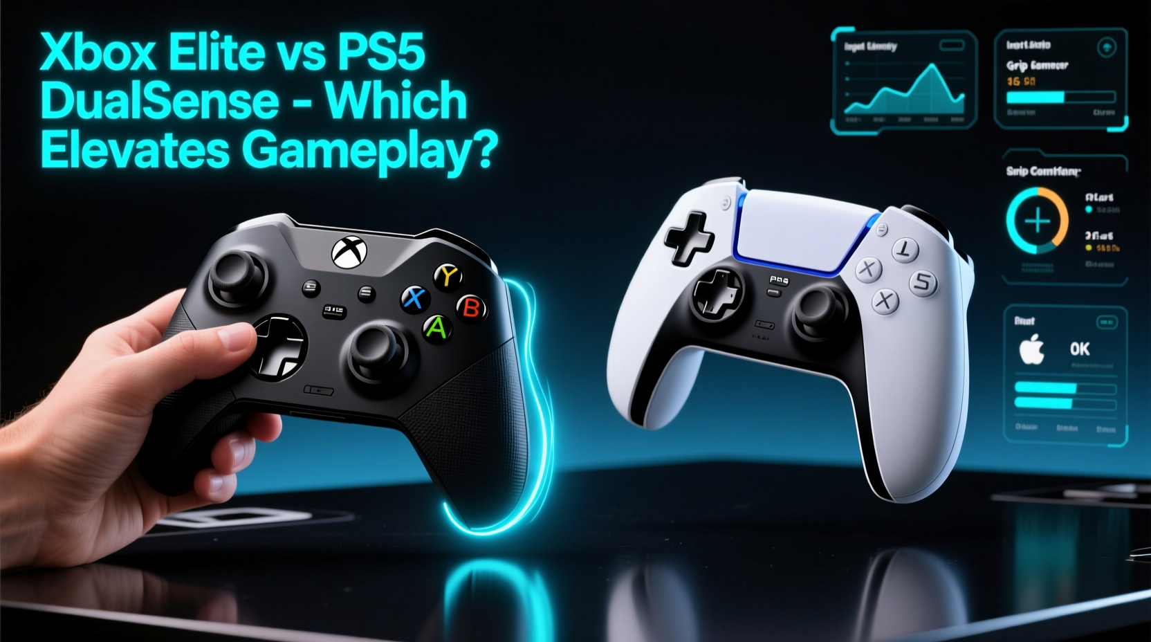 xbox elite controller vs standard ps5 controller which improves gameplay