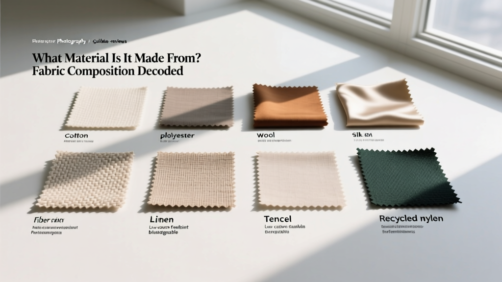 What Material Is It Made From? Fabric Composition Decoded