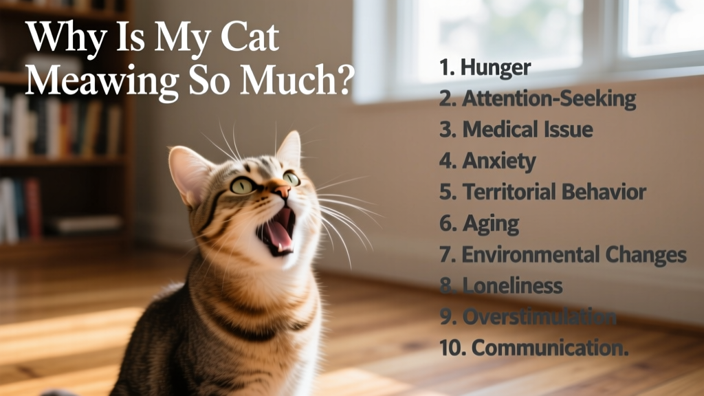 Why Is My Cat Meowing So Much? 10 Potential Reasons