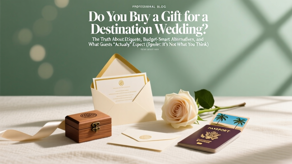 Destination Wedding Gift Etiquette (2026)