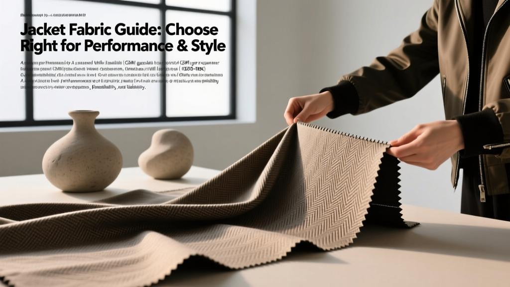 Jacket Fabric Guide: Choose Right for Performance & Style