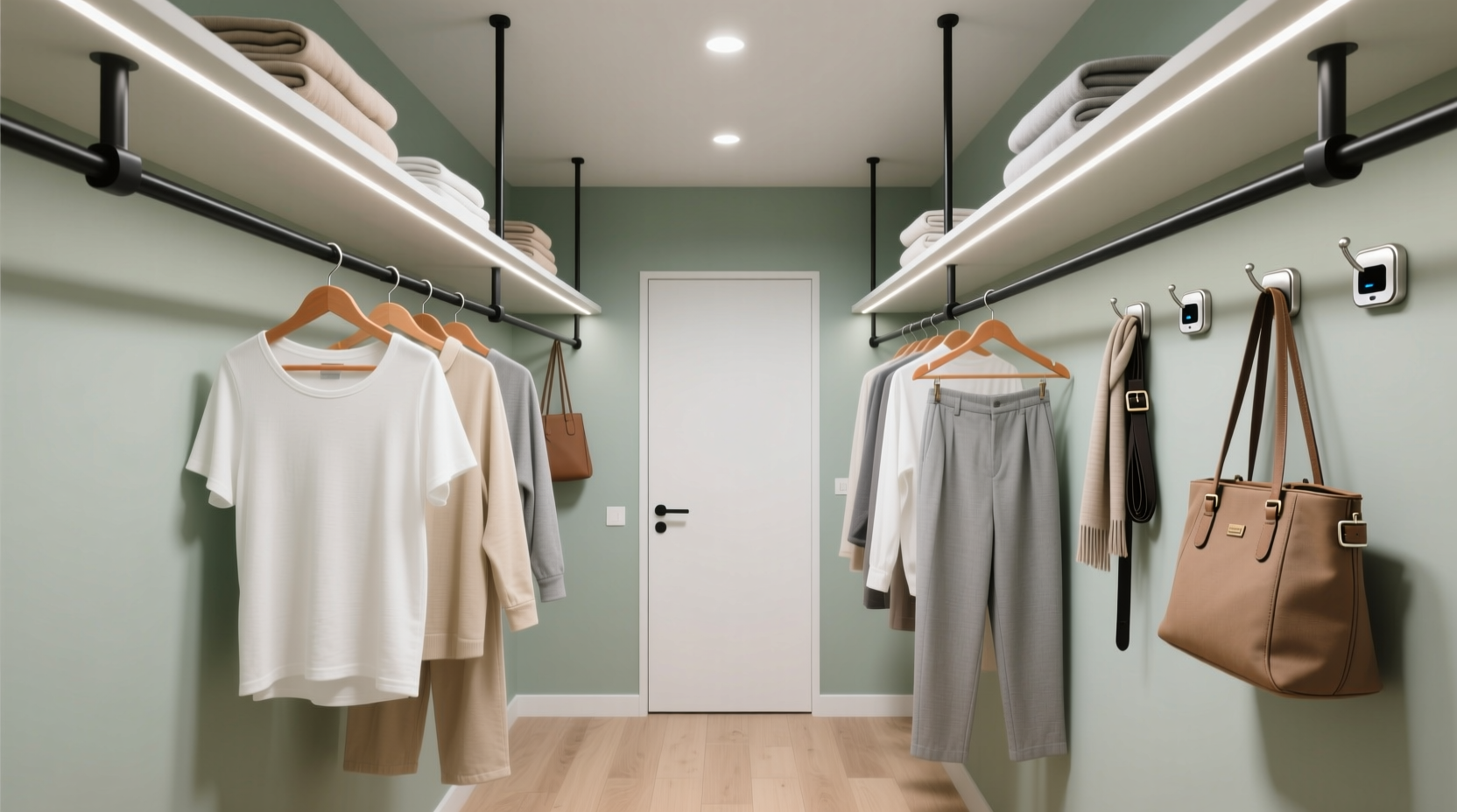 tiny apartment closet organization tips