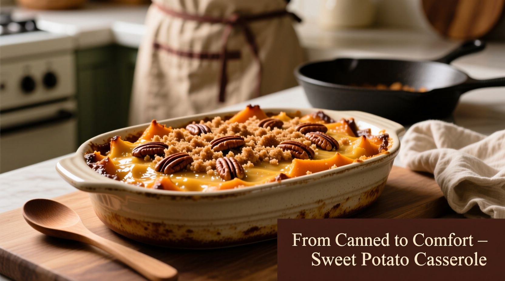 Easy Sweet Potato Casserole with Canned Yams Recipe