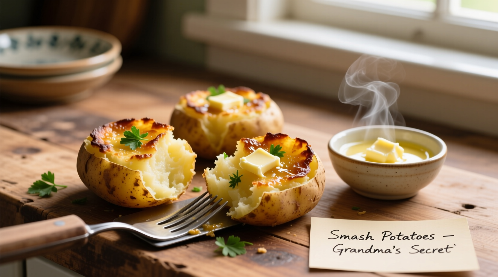 Perfect Smash Potato Recipe: Crispy Outside, Fluffy Inside