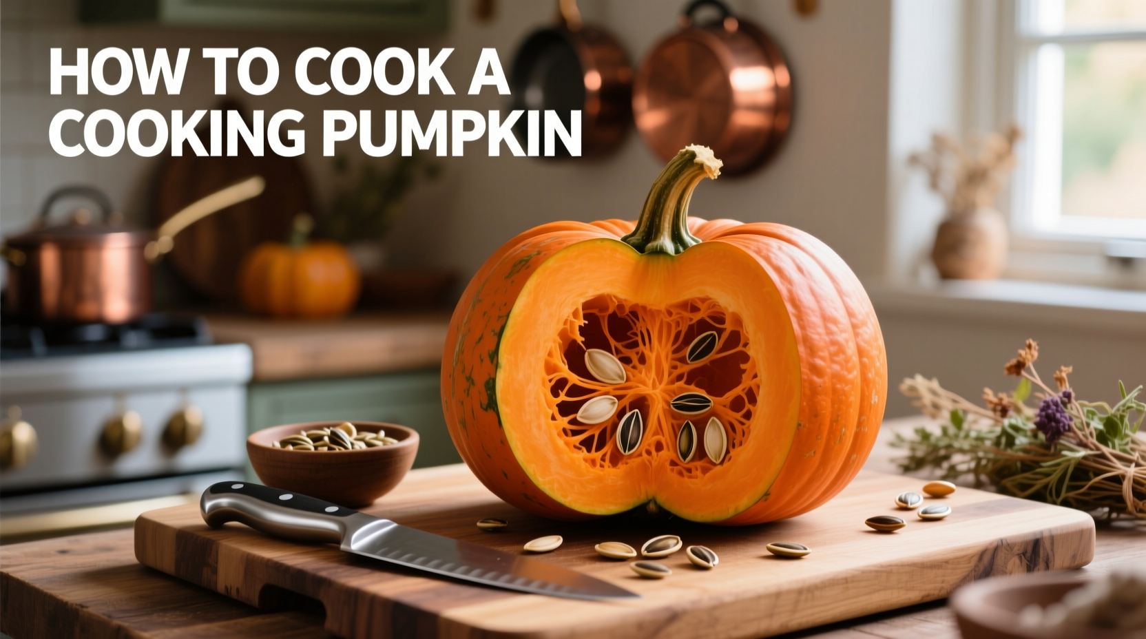 how to cook a cooking pumpkin