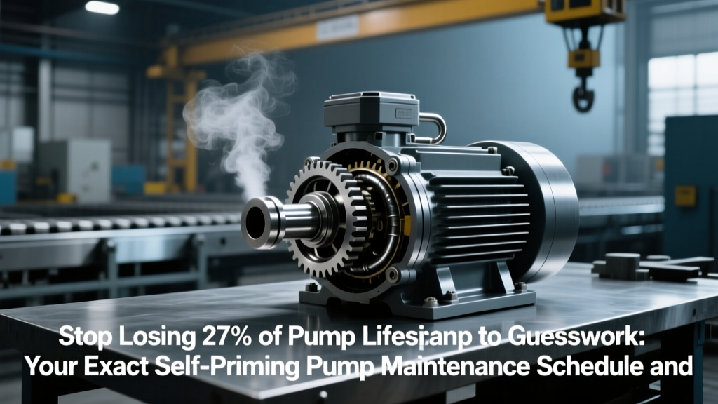 ASME-Compliant Self-Priming Pump Maintenance Schedule