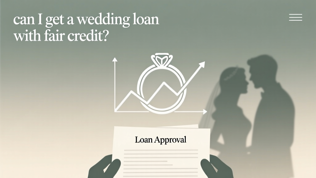Wedding Loan with Fair Credit: 7 Lenders & Approval Tips
