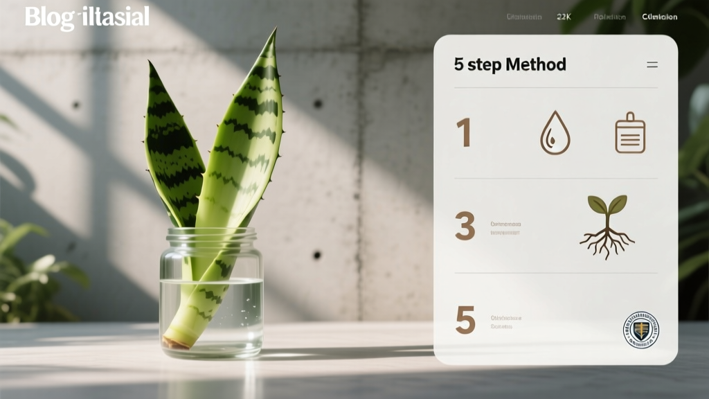 Outdoor Snake Plant Propagation: 5-Step Method (2026)