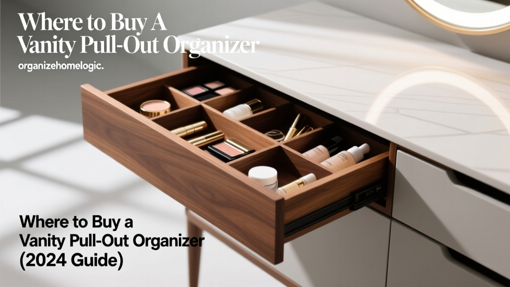 Where to Buy a Vanity Pull Out Organizer (2024 Guide)