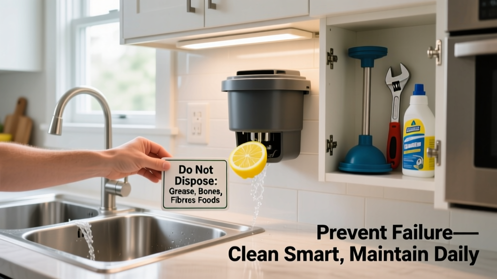 How to Prevent Garbage Disposal Failure in Your Kitchen