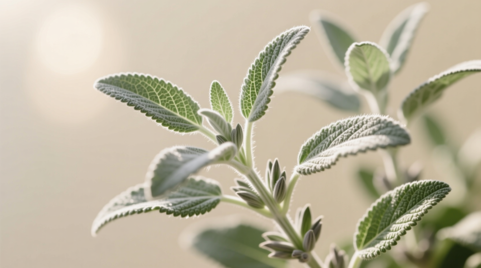 russian sage leaves