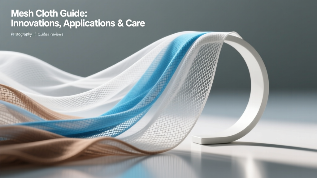Mesh Cloth Guide: Innovations, Applications & Care