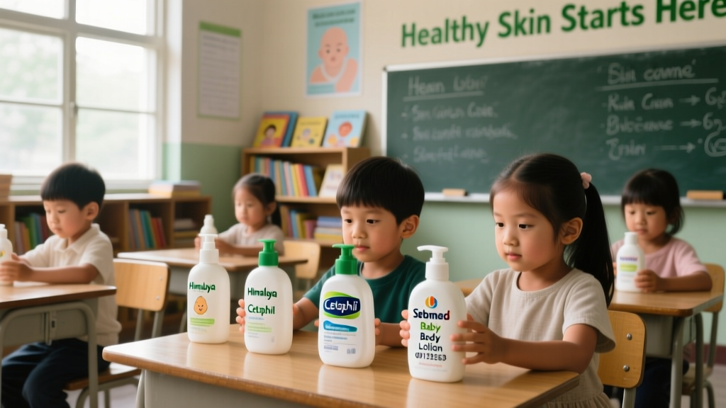 Himalaya vs Cetaphil vs Sebamed Baby Body Lotion: Evidence-Based Comparison for Infant Skin Health