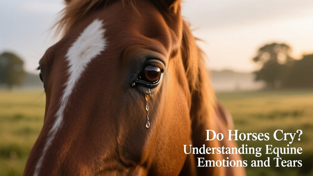 Do Horses Cry? Understanding Equine Emotions and Tears
