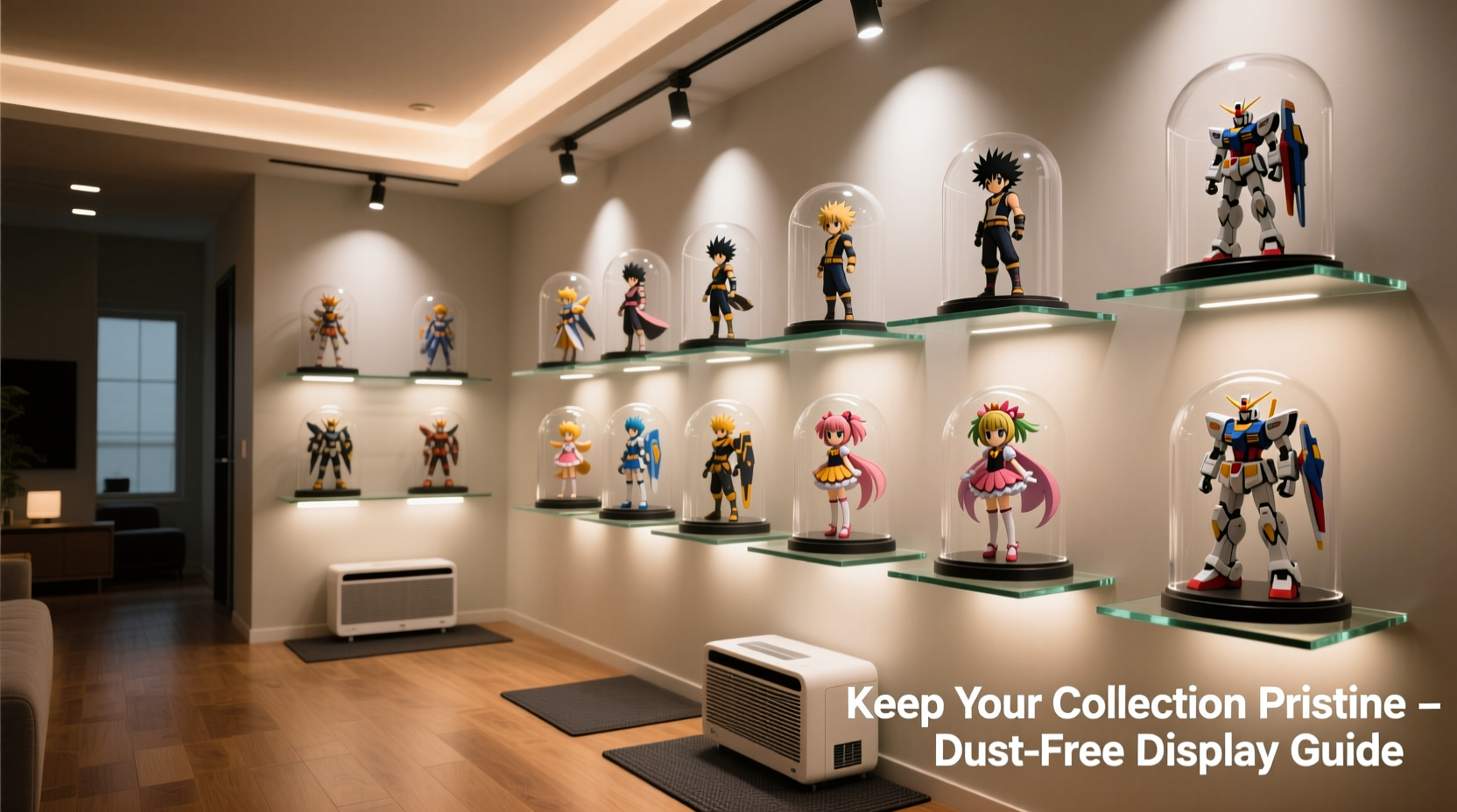 anime figure collectors guide how to display without dust taking over