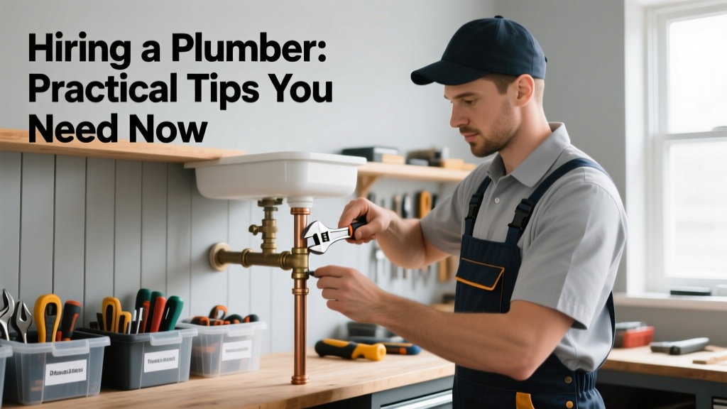 Hiring a Plumber: Practical Tips You Need Now
