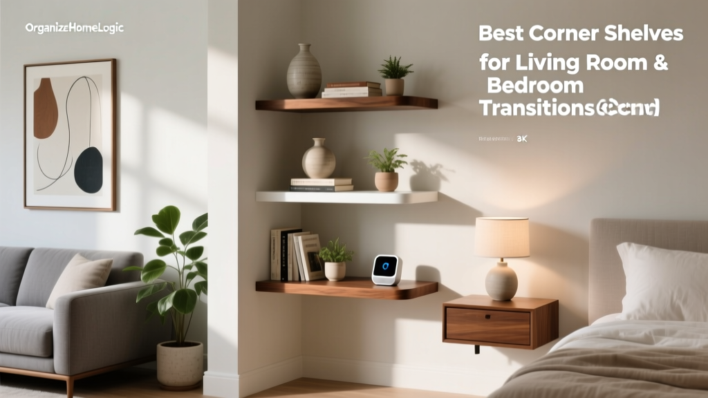 Best Corner Shelves for Living Room & Bedroom Transitions