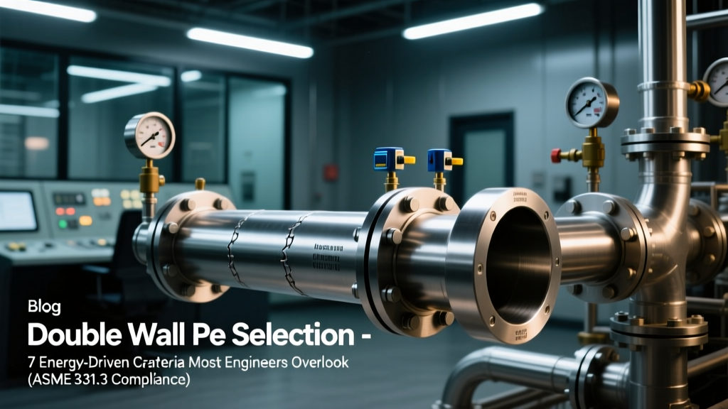 Double Wall Pipe Selection: 7 Energy-Driven Criteria