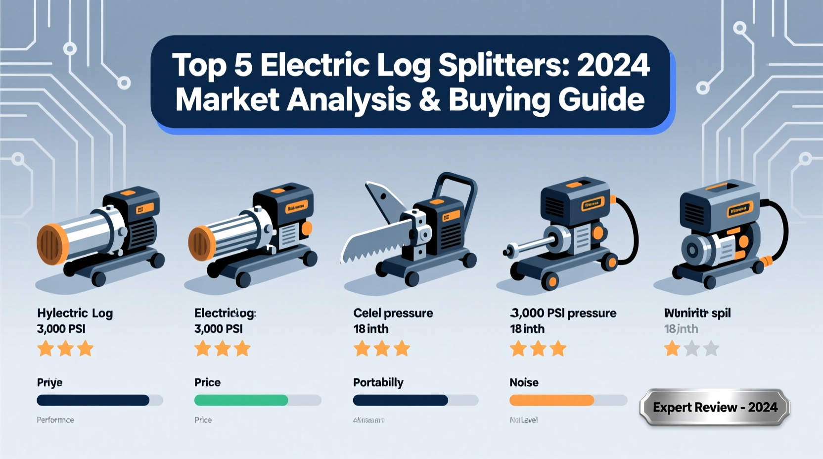 electric log splitter best sellers