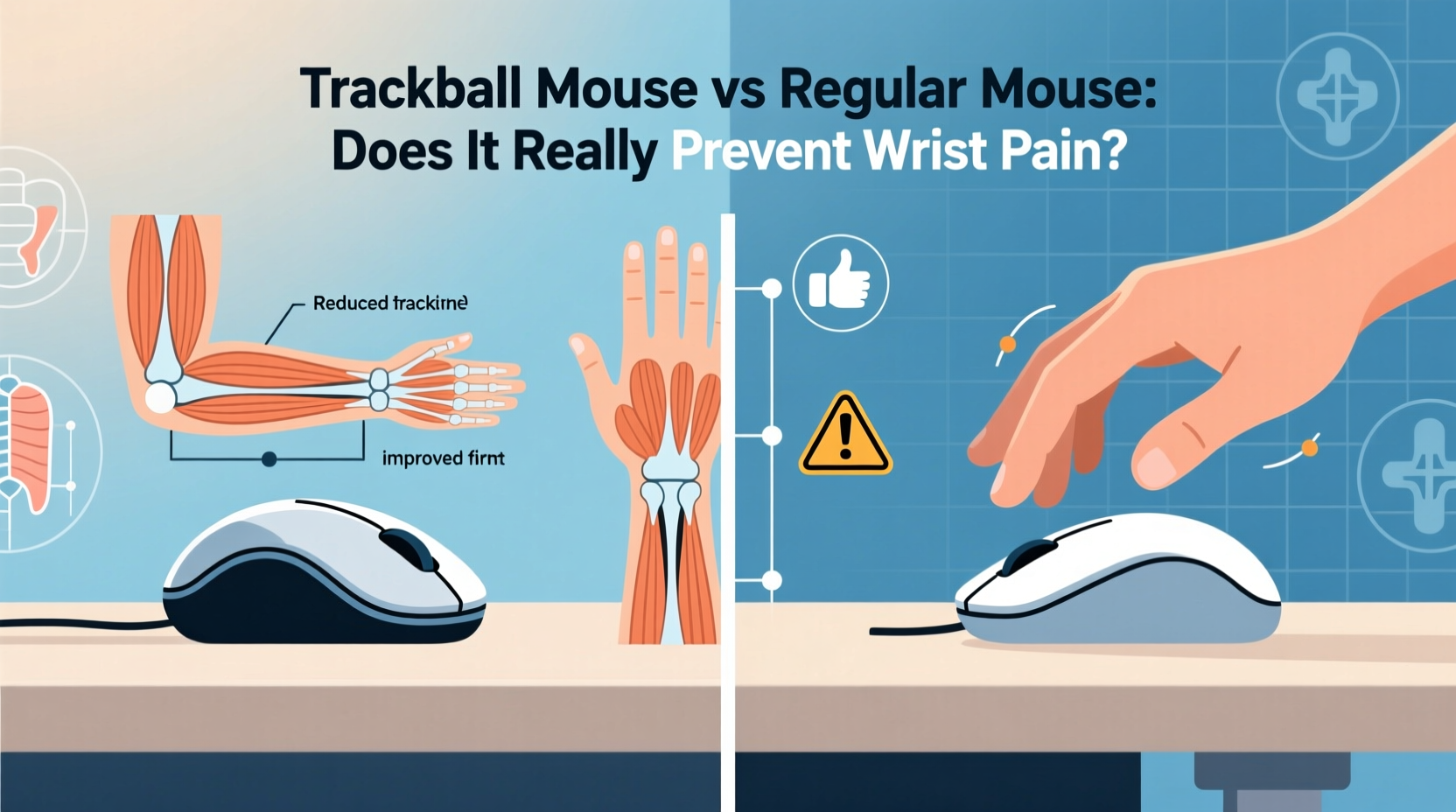trackball mouse vs regular mouse does it really cure wrist pain or just slow you down