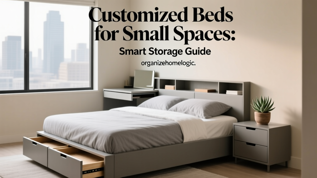 Customized Beds for Small Spaces: Smart Storage Guide