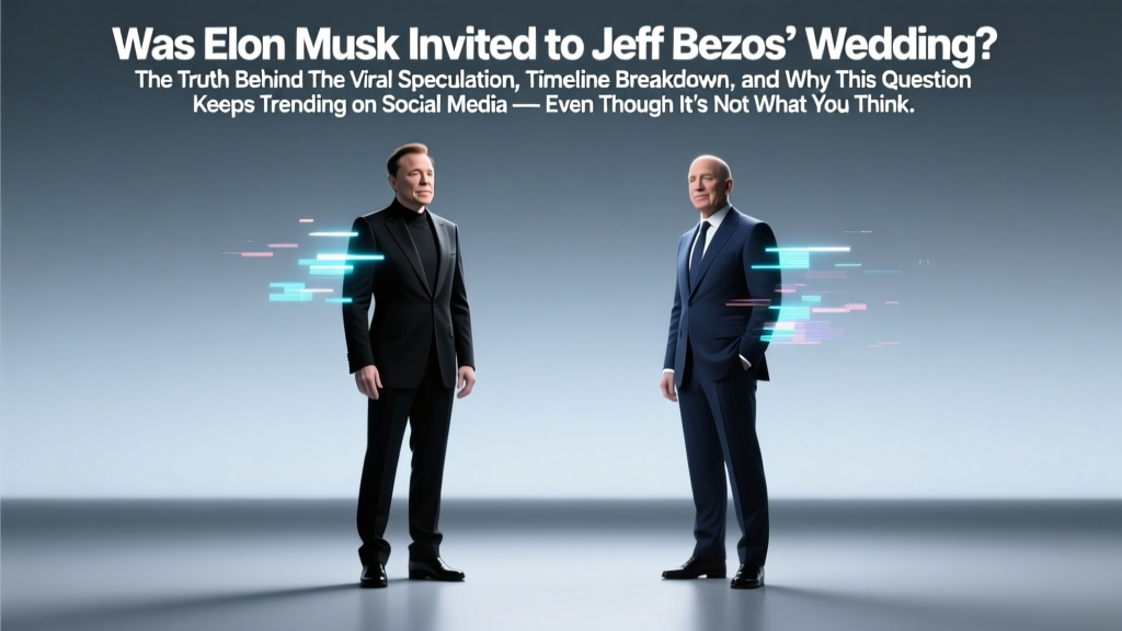 Was Elon Musk Invited To Jeff Bezos Wedding (2026)