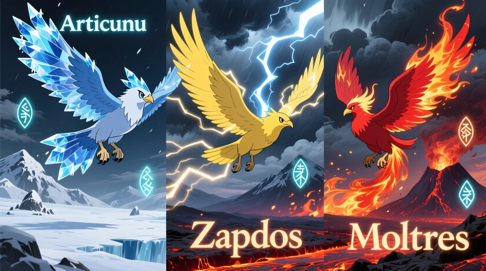 a legendary bird pokemon